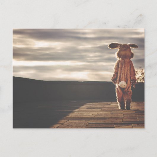 Big Rabbit Postkarte (Vorderseite)