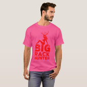 Big Rack Deer Hunter Shirt Funny Pro Hunters Gi (Vorne ganz)