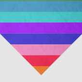 Big Rainbow Diagonal Striptepapier Seidenpapier (Ausschnitt)