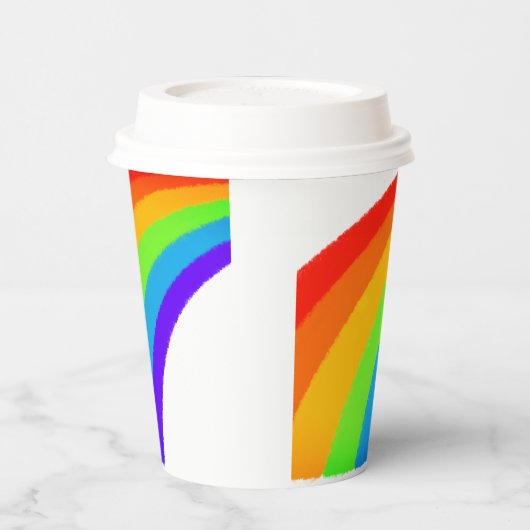 Big Rainbow Pappbecher (Links)