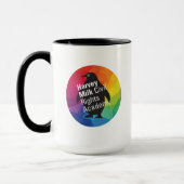 Big Rainbow Pinguin-Tasse Tasse (Links)