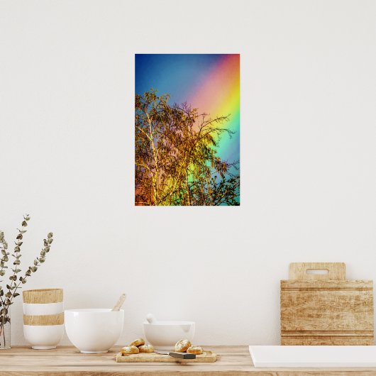 Big Rainbow Poster (Küche)
