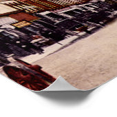 Big Rapids Michigan Avenue Poster (Ecke)