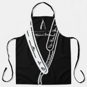 Big Razor Barber Schürze (Vorderseite)