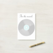 Big Record Post - Anmerkungen Post-it Klebezettel (Auf Schreibtisch)