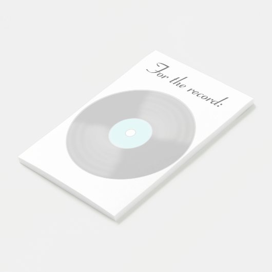 Big Record Post - Anmerkungen Post-it Klebezettel (angewinkelt)