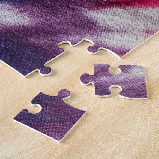 Big Rectangle Rainbow Spiral Foto Puzzle (Seite)