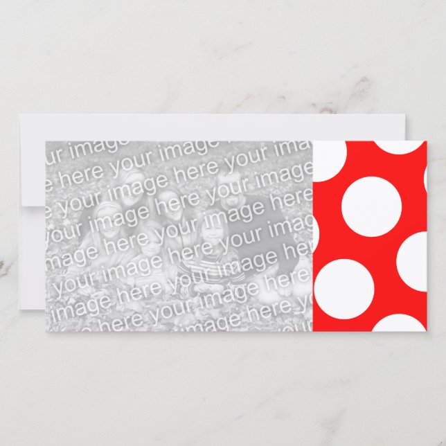 Big Red and White Polka Dots (Vorderseite)