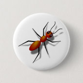 Big Red Ant Button (Vorderseite)