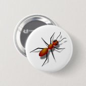 Big Red Ant Button (Vorne & Hinten)