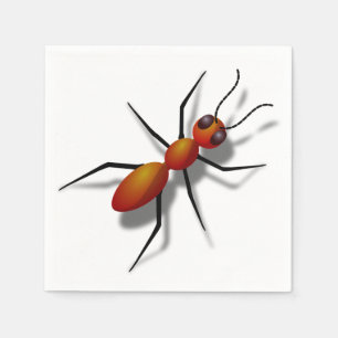 Big Red Ant Serviette