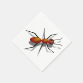 Big Red Ant Serviette (Ecke)