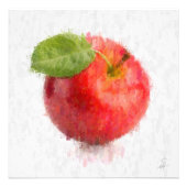 Big Red Apple Fotodruck (Vorne)