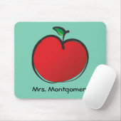 Big Red Apple Personalisiert Mousepad (Mit Mouse)