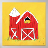 Big Red Barn Poster (Vorne)