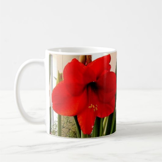 BIG RED BLUME TASSE (Links)