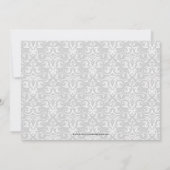 Big Red Bow Holiday Office-Party Einladungen (Rückseite)