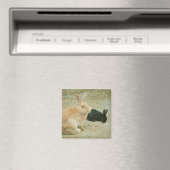 Big Red Bunny Magnet (In Situ (Geschirrspüler))