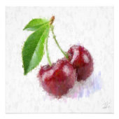Big Red Cherries Fotodruck (Vorne)