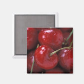 Big Red Cherries Magnet (Vorderseite/Rückseite)