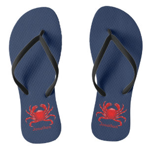 Big Red Crab zurück zur Schule Dorm Essentials Badesandalen