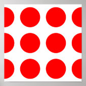 Big Red Dots Poster (Vorne)