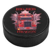 BIG RED DRAGON EISHOCKEY PUCK (3/4)