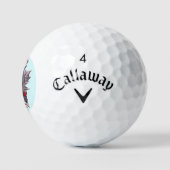 BIG RED DRAGON GOLFBALL (Logo)