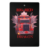 BIG RED DRAGON MINI KLEMMBRETT (Rückseite)