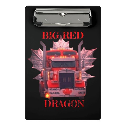 BIG RED DRAGON MINI KLEMMBRETT (Vorderseite)