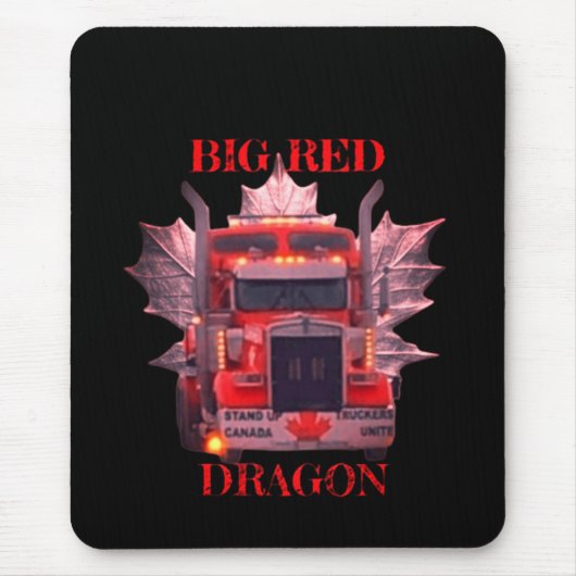 BIG RED DRAGON MOUSEPAD (Vorne)