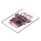BIG RED DRAGON NOTIZBLOCK (Linke Seite)