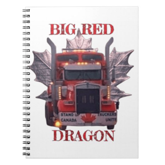 BIG RED DRAGON NOTIZBLOCK (Vorderseite)