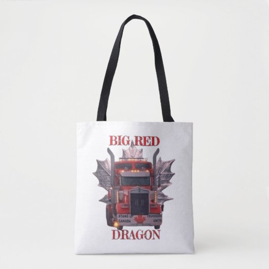 BIG RED DRAGON TASCHE (Vorderseite)