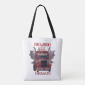 BIG RED DRAGON TASCHE (Rückseite)