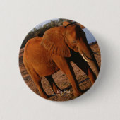 Big Red Elephant Button (Vorderseite)