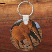 Big Red Elephant Schlüsselanhänger (Vorderseite)