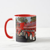 Big Red Fire Motor, Tasse (Links)