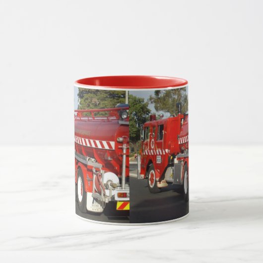 Big Red Fire Motor, Tasse (Zentrum)