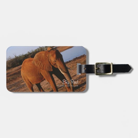 Big Red Gepäckanhänger (Vorderseite horizontal)