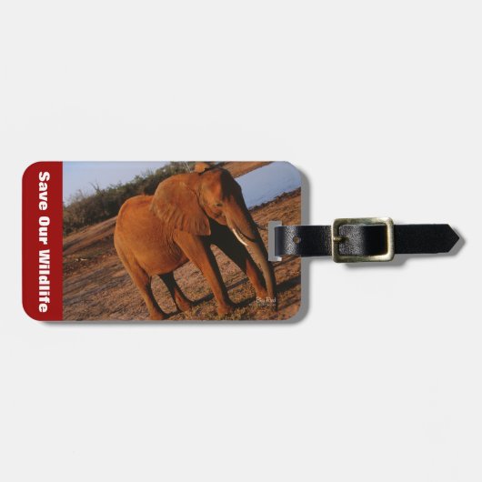 Big Red Gepäckanhänger (Vorderseite horizontal)