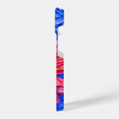 Big Red Gerbera Daisy Art Phone Case iPhone Hülle (Linke Seite)