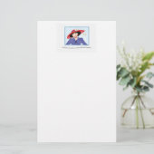 Big Red Hat Stationery Briefpapier (Stehend Vorderseite)