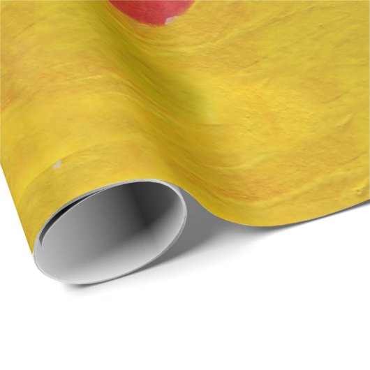 Big Red Heart Geschenkpapier (Rolleneckpunkt)