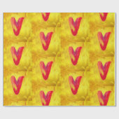 Big Red Heart Geschenkpapier (Flach)