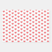 Big Red Heart Geschenkpapier Set (Vorderseite 3)