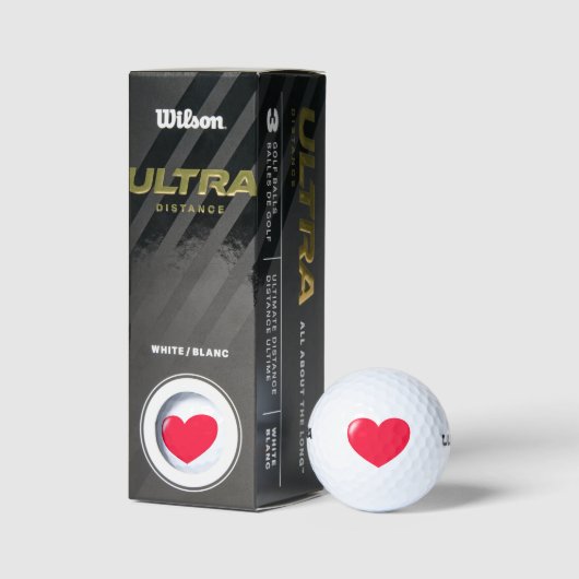 Big Red Heart Golfball (Verpackungen)