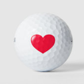 Big Red Heart Golfball (Vorderseite)
