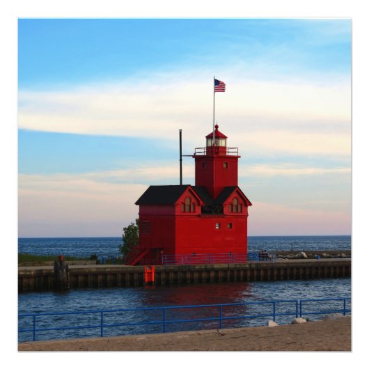Big Red - Holland, MI Fotodruck (Vorne)
