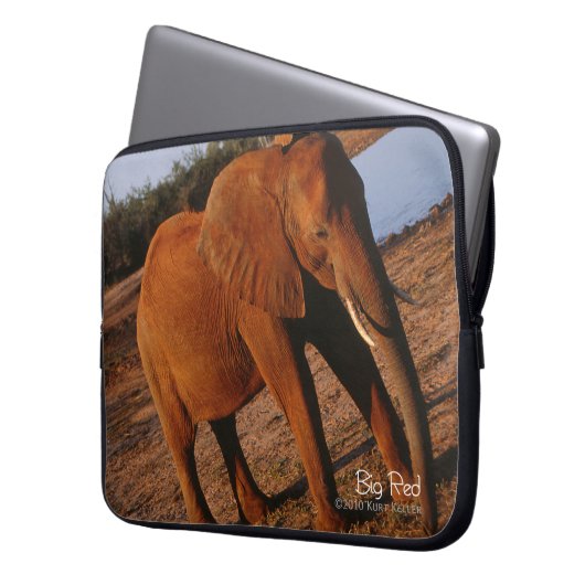 Big Red Laptopschutzhülle (Vorderseite Links)